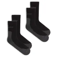 Icebreaker Merino Hike+ Light Crew-strumpor 2 Enheter