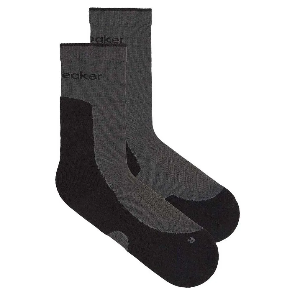 Icebreaker Merino Hike+ Light Crew Strumpor