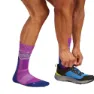 Icebreaker Merino Hike+ Medium Crew Across The Peaks Strumpor