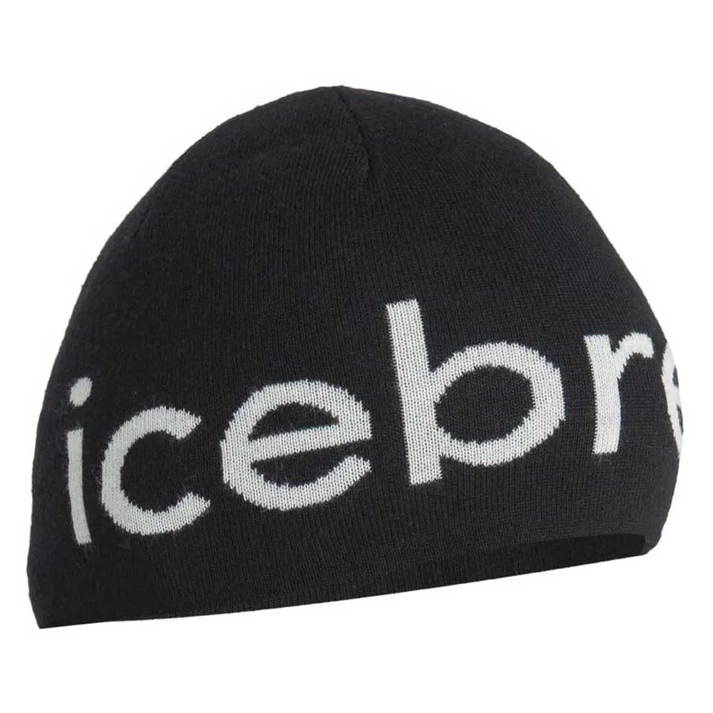 Icebreaker Merino Mössa, Black / ecru heather Icebreaker Merino Mössa, Black / ecru heather