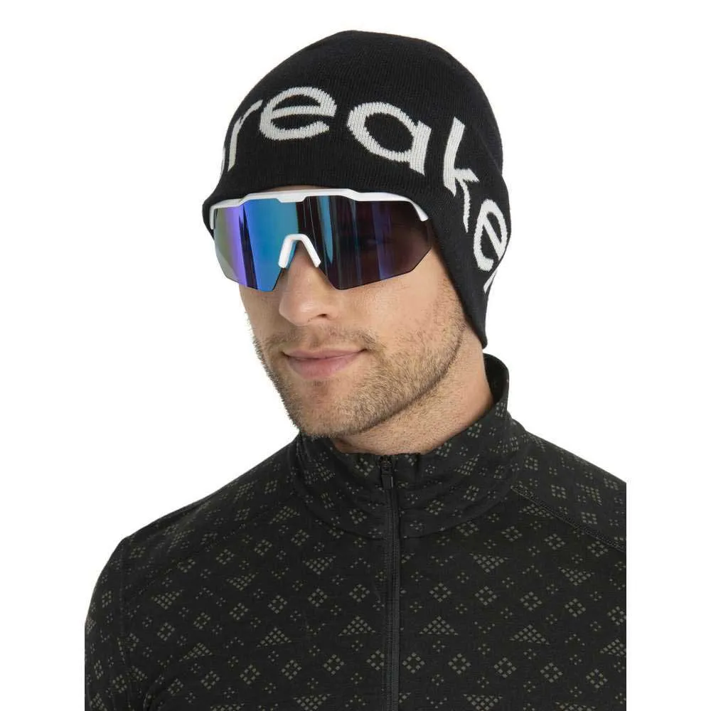 Icebreaker Merino Mössa, Black / ecru heather Icebreaker Merino Mössa, Black / ecru heather