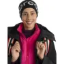 Icebreaker Merino Mössa, Black / ecru heather