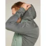 Icebreaker Merino Quantum Hybrid Sweatshirt Med Dragkedja, Galaxy / moss / cb