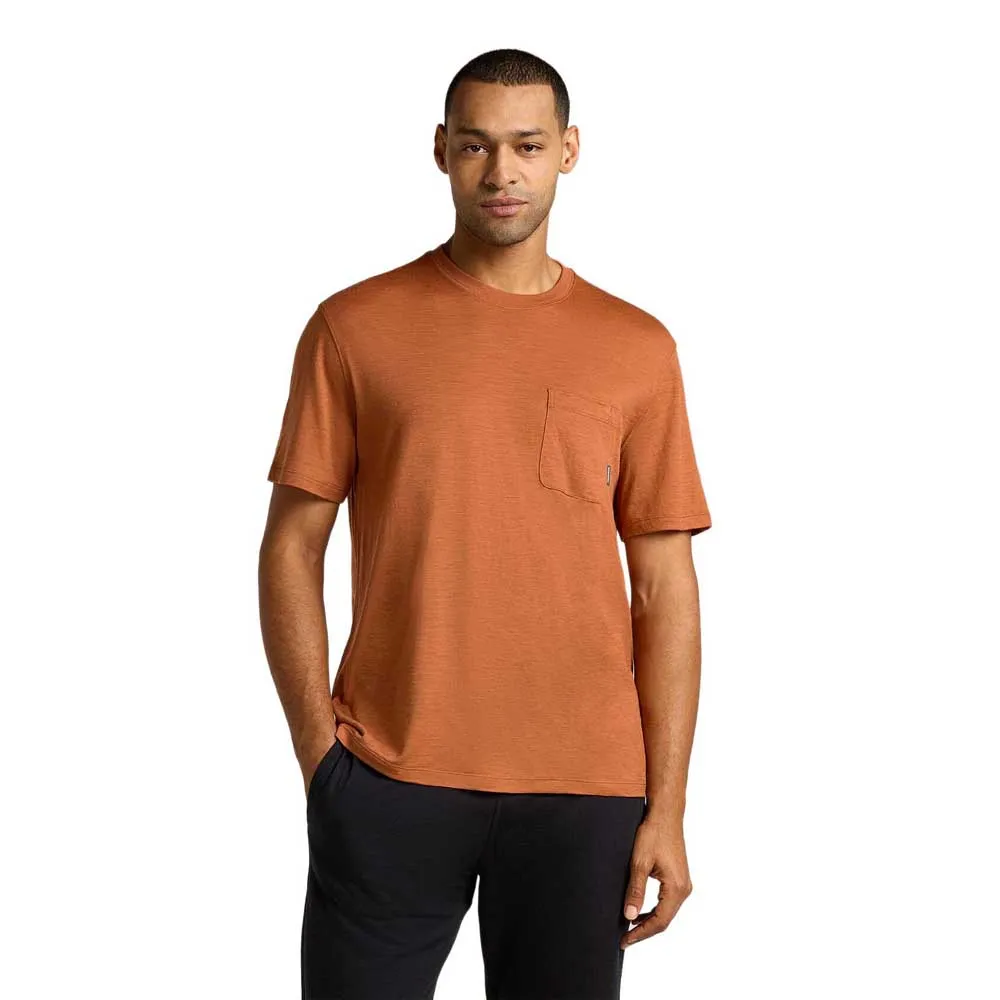 Icebreaker Merino Tech Lite Iii Relaxed Pocket T-shirt Med Korta ärmar Icebreaker Merino Tech Lite Iii Relaxed Pocket T-shirt Med Korta ärmar