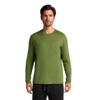 Icebreaker Merino Tech Lite Iii Relaxed Pocket T-shirt Med Lång ärm Icebreaker Merino Tech Lite Iii Relaxed Pocket T-shirt Med Lång ärm