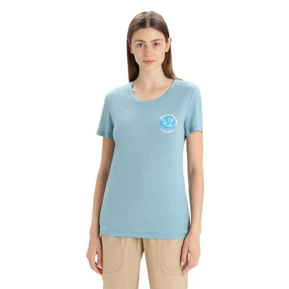 Icebreaker Tech Lite Ii Earth T-shirt Med Korta ärmar Icebreaker Tech Lite Ii Earth T-shirt Med Korta ärmar