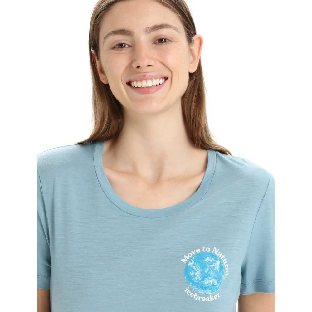 Icebreaker Tech Lite Ii Earth T-shirt Med Korta ärmar Icebreaker Tech Lite Ii Earth T-shirt Med Korta ärmar