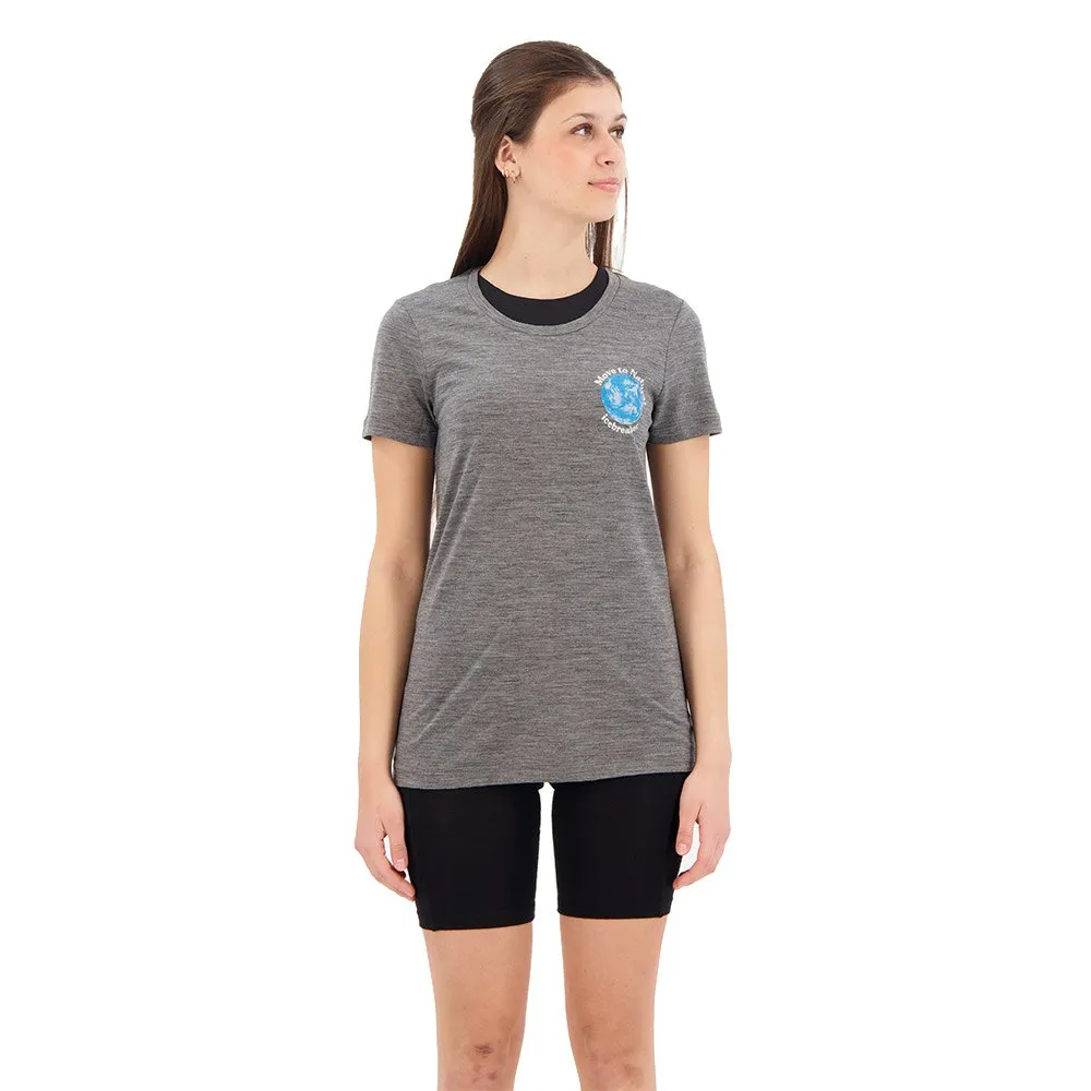 Icebreaker Tech Lite Ii Earth T-shirt Med Korta ärmar