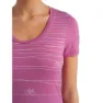 Icebreaker Tech Lite Ii Scoop Hill Sprint Merino T-shirt Med Korta ärmar, Cosmic