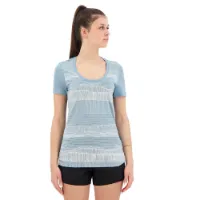 Icebreaker Tech Lite Ii Ss Scoop Tee Reflection Lines T-shirt Med Korta ärmar Icebreaker Tech Lite Ii Ss Scoop Tee Reflection Lines T-shirt Med Korta ärmar