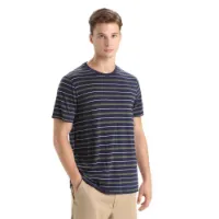 Icebreaker Wace Stipe Merino T-shirt Med Korta ärmar