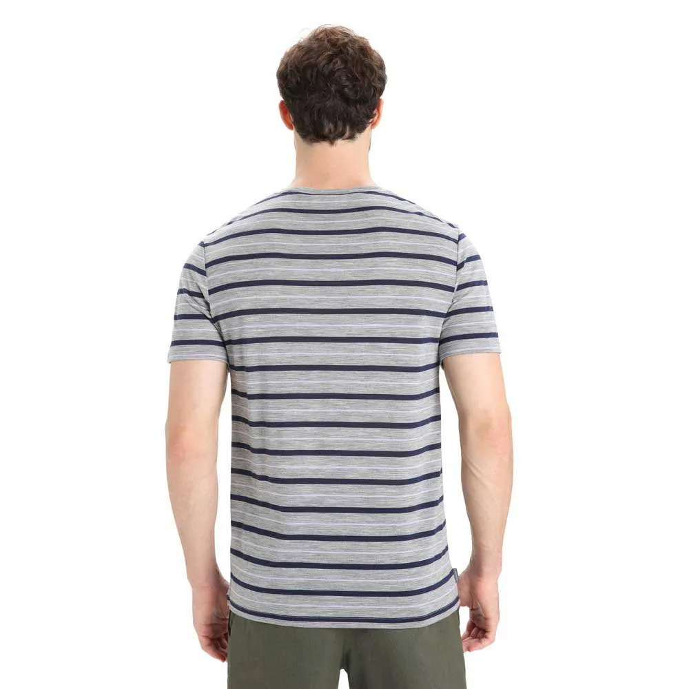 Icebreaker Wace Stipe Merino T-shirt Med Korta ärmar