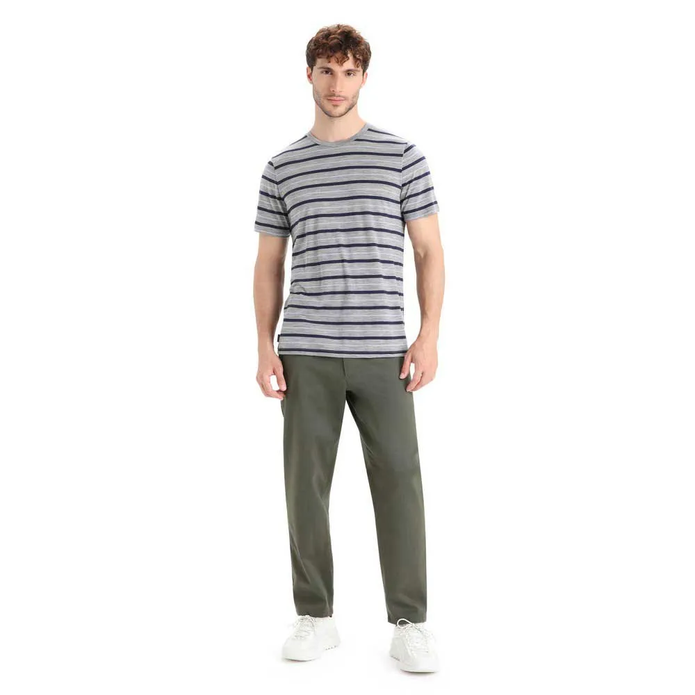 Icebreaker Wace Stipe Merino T-shirt Med Korta ärmar