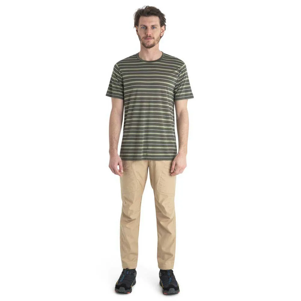 Icebreaker Wave Stripe T-shirt Med Korta ärmar Icebreaker Wave Stripe T-shirt Med Korta ärmar