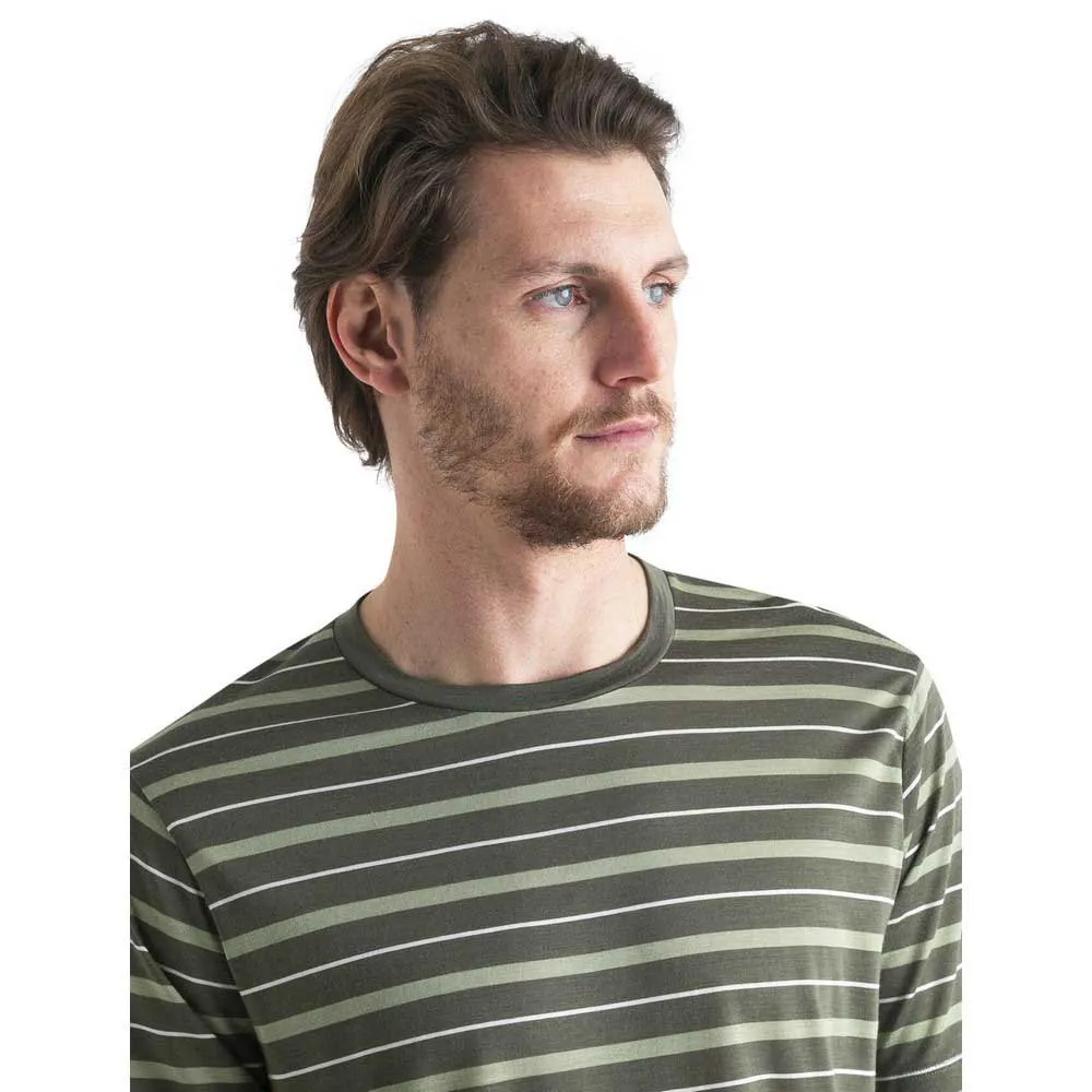 Icebreaker Wave Stripe T-shirt Med Korta ärmar Icebreaker Wave Stripe T-shirt Med Korta ärmar