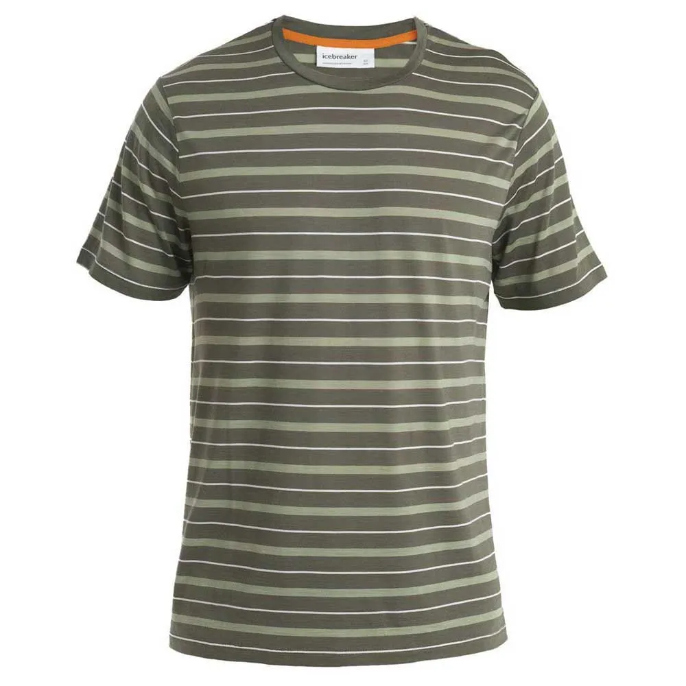 Icebreaker Wave Stripe T-shirt Med Korta ärmar Icebreaker Wave Stripe T-shirt Med Korta ärmar