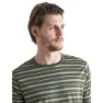 Icebreaker Wave Stripe T-shirt Med Korta ärmar
