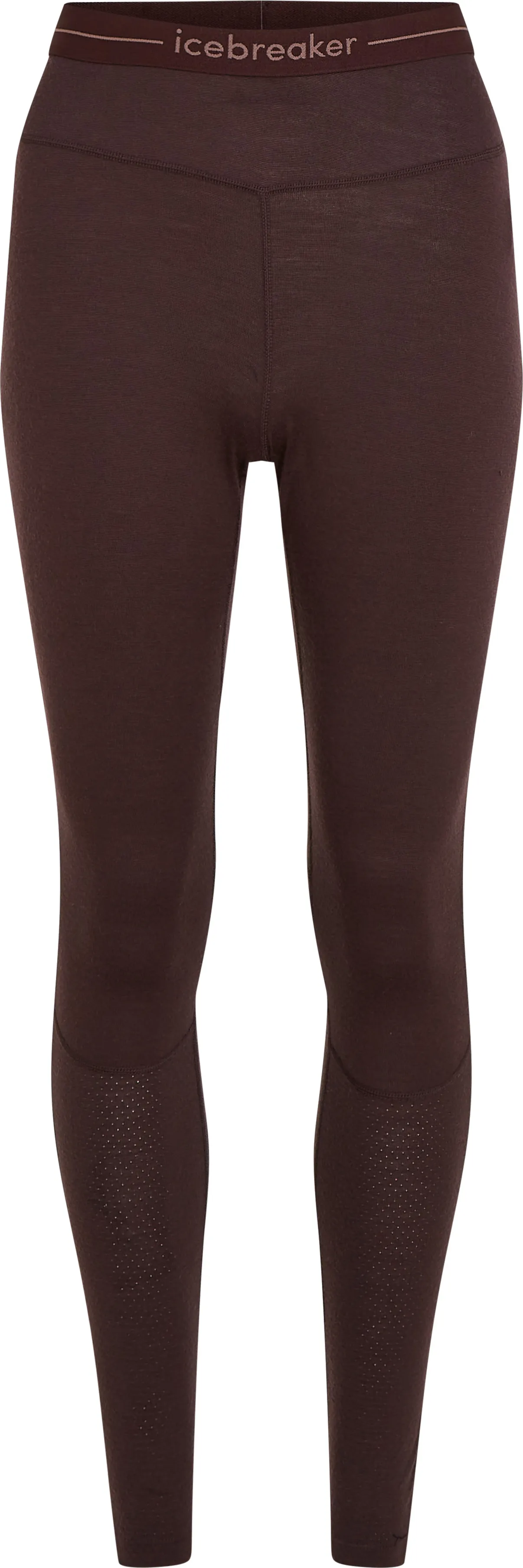 Icebreaker Women's Merino 260 Zoneknit Leggings, Java