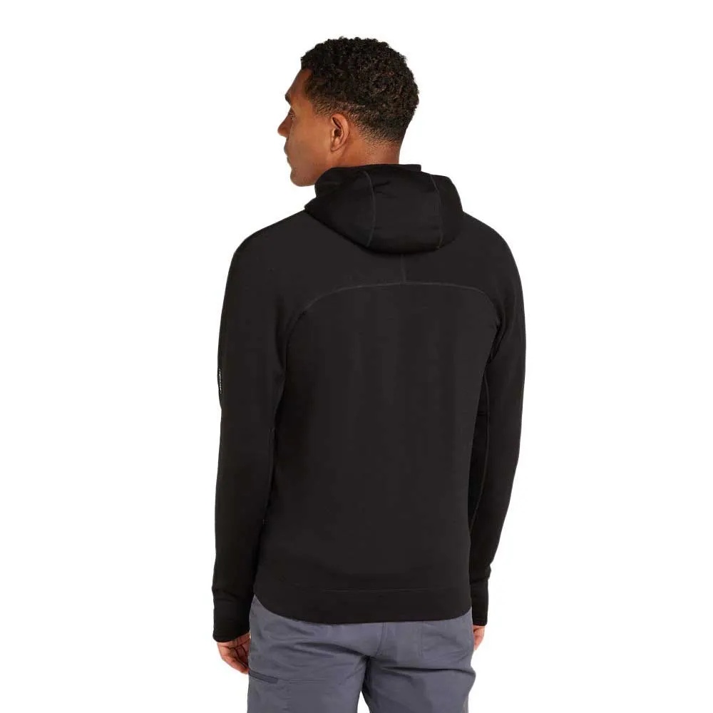 Icebreaker Women's Merino 360 Realfleece Elementary Longsleeve Zip Hood