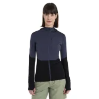 Icebreaker Women's Merino Realfleece Descender Longsleeve Zip Icebreaker Women's Merino Realfleece Descender Longsleeve Zip