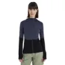 Icebreaker Women's Merino Realfleece Descender Longsleeve Zip