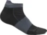 Icebreaker Women's Merino Run+ Ultralight Micro Socks, Black/Graphite