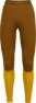 Icebreaker Women's Zoneknit 200 Leggings, CLOVE/SILENT GOLD/CB