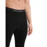 Icebreaker Zone Knit 200 Baslagerbyxor, Black / jet heather / cb
