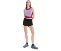 Icebreaker Zone Knit Cropped ärmlös T-shirt