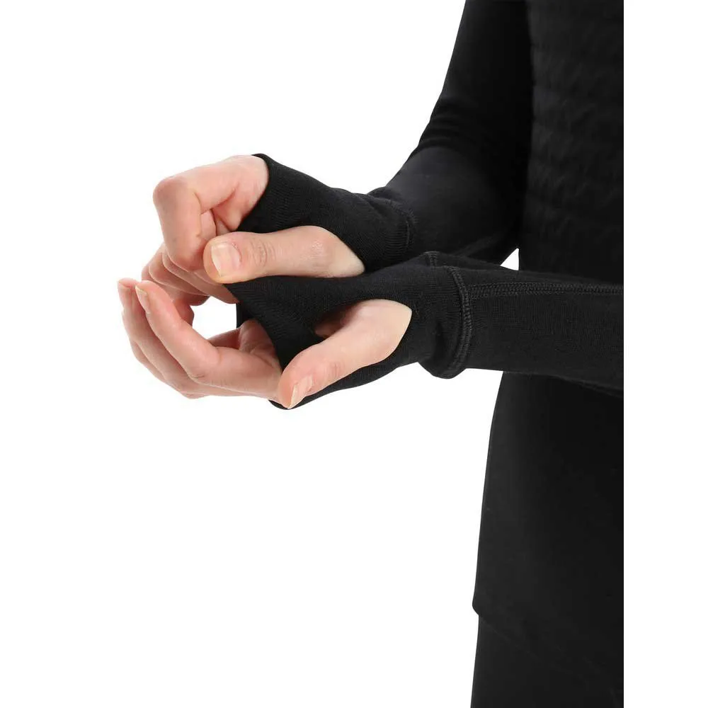 Icebreaker Zone Knit Insulated Tröja, Black Icebreaker Zone Knit Insulated Tröja, Black