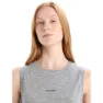 Icebreaker Zoneknit™ ärmlös T-shirt, Metro hthr