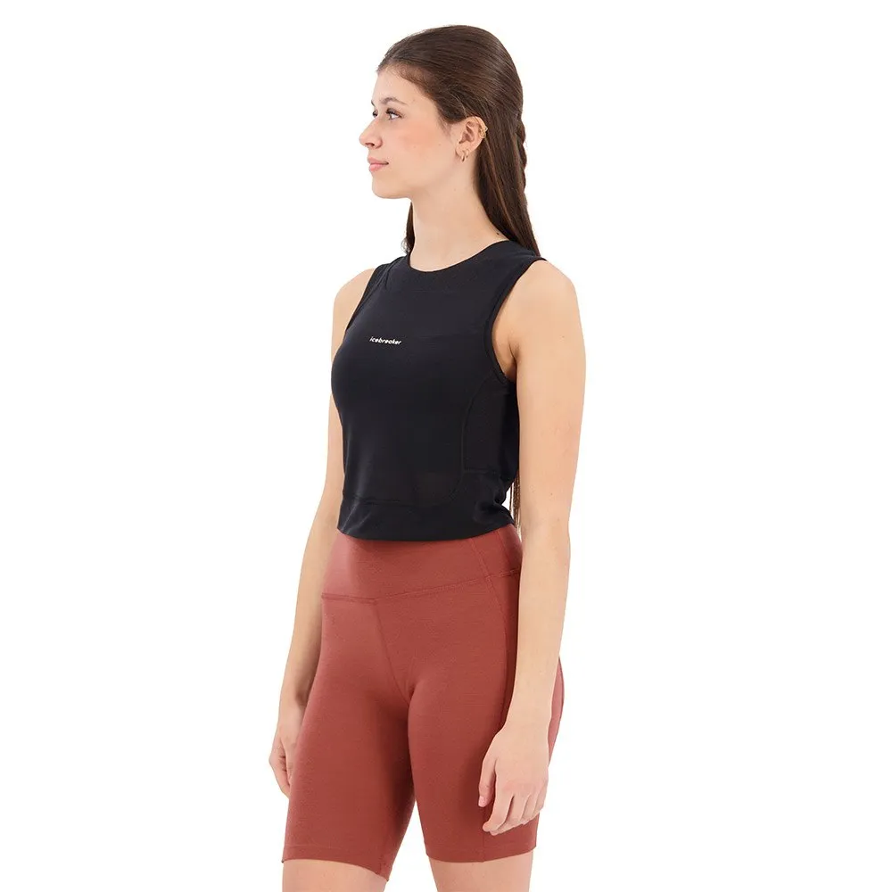 Icebreaker Zoneknit Cropped Merino ärmlös T-shirt Icebreaker Zoneknit Cropped Merino ärmlös T-shirt