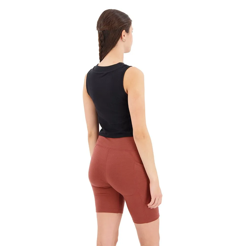 Icebreaker Zoneknit Cropped Merino ärmlös T-shirt Icebreaker Zoneknit Cropped Merino ärmlös T-shirt