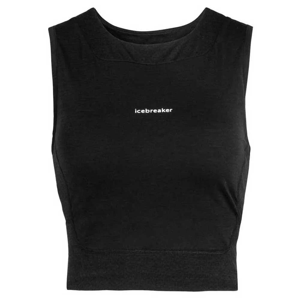 Icebreaker Zoneknit Cropped Merino ärmlös T-shirt Icebreaker Zoneknit Cropped Merino ärmlös T-shirt