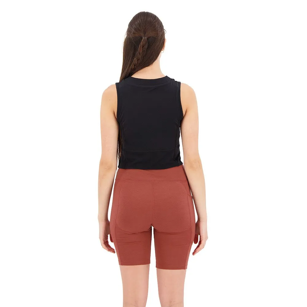 Icebreaker Zoneknit Cropped Merino ärmlös T-shirt Icebreaker Zoneknit Cropped Merino ärmlös T-shirt