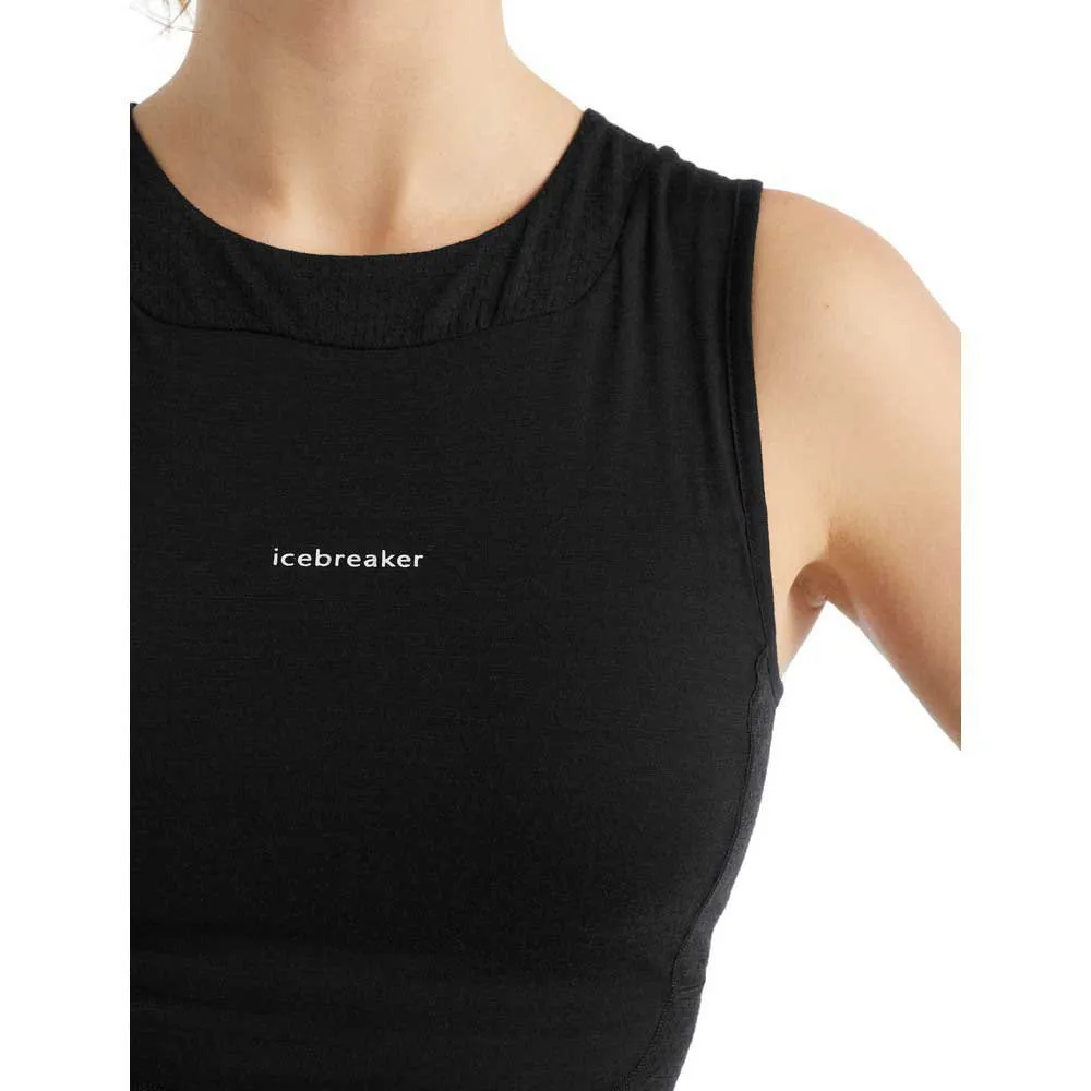 Icebreaker Zoneknit Cropped Merino ärmlös T-shirt Icebreaker Zoneknit Cropped Merino ärmlös T-shirt