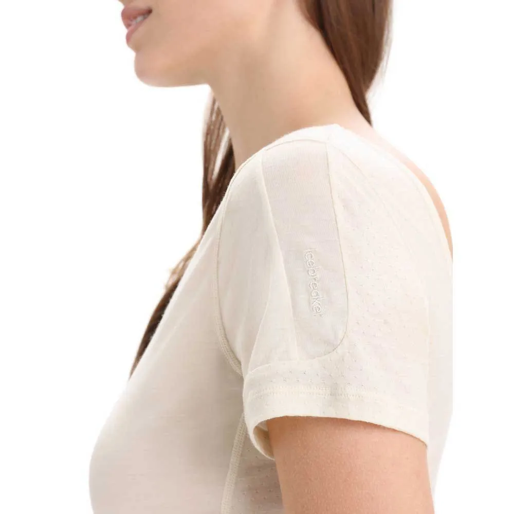 Icebreaker Zoneknit™ Scoop Back T-shirt Med Korta ärmar Icebreaker Zoneknit™ Scoop Back T-shirt Med Korta ärmar