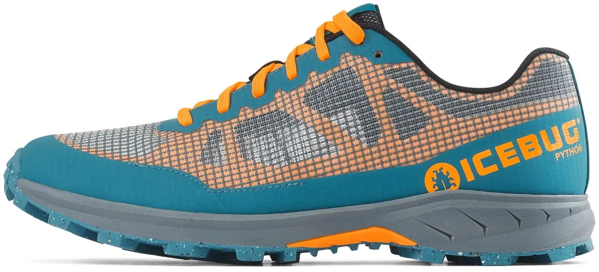 Icebug Men's Pytho 6 Rb9x, Petroleum/Orange Icebug Men's Pytho 6 Rb9x, Petroleum/Orange