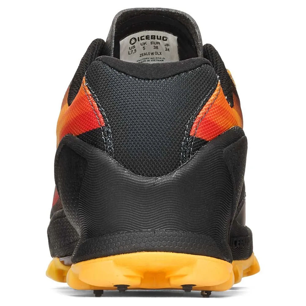 Icebug Zeal5 Olx Trailskor female, Black / fire orange
