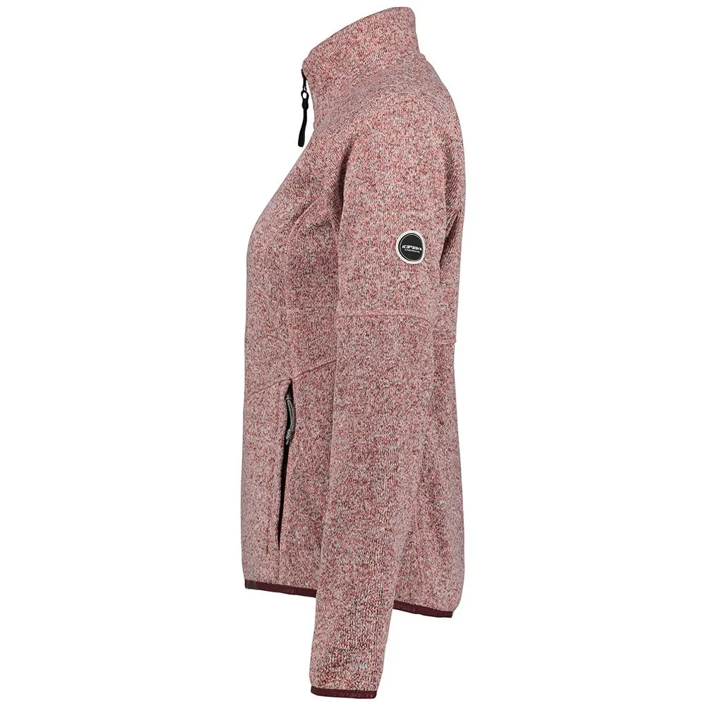 Icepeak Addison Fleecejacka Med Dragkedja, Pink