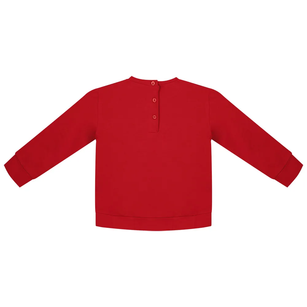Ido 4a654 Tröja, Red, 5Y