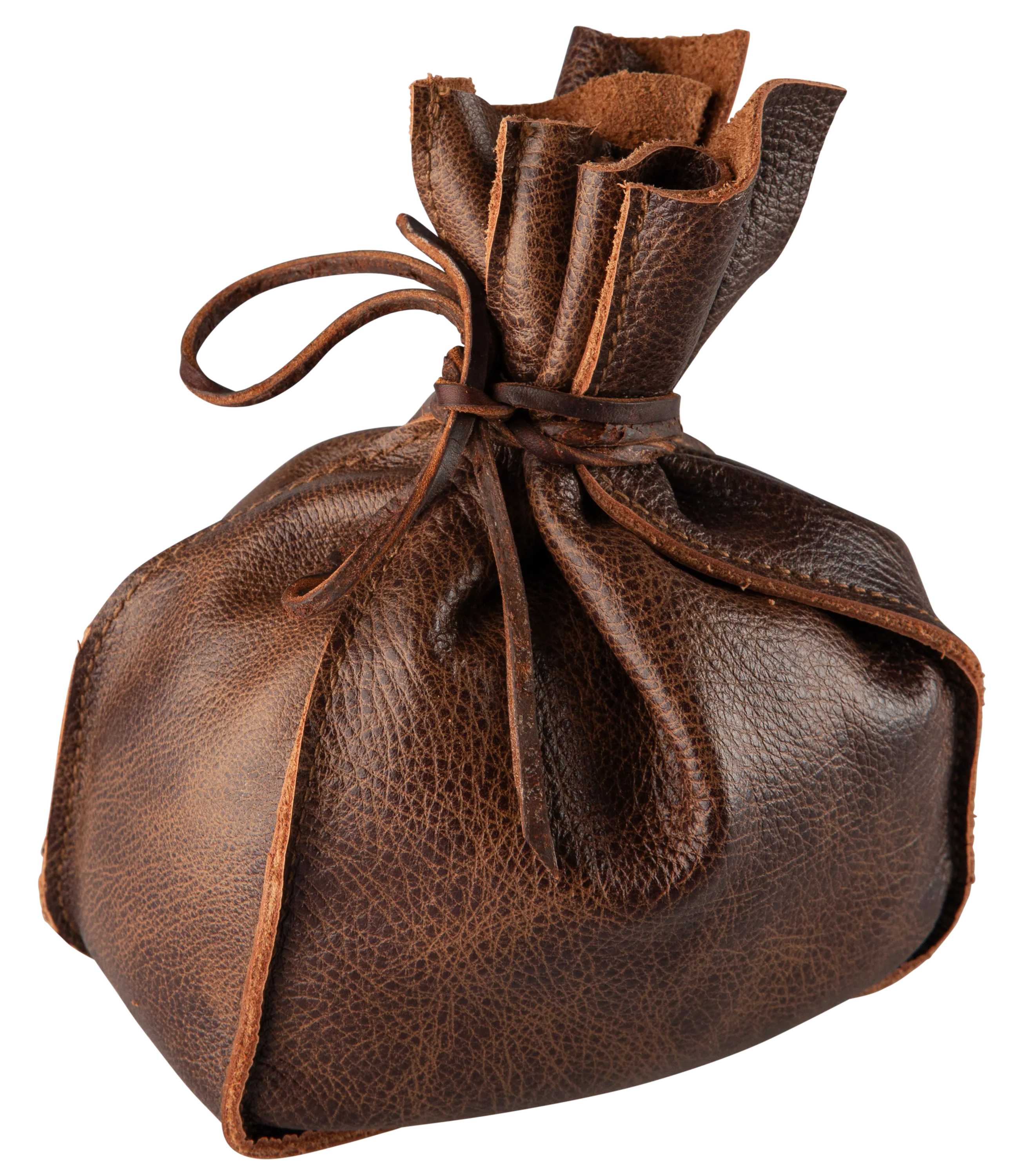 iFish Leather Pouch For Coffee, One Color, One Size