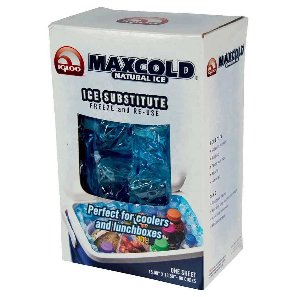 Igloo Coolers 88 Cubes Fryselement, Clear, One Size
