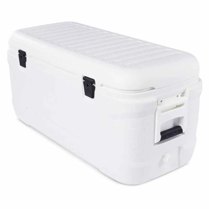 Igloo Coolers Marine Contour 120 113l Styv Bärbar Kylbox, White, 96 x 42 x 47cm