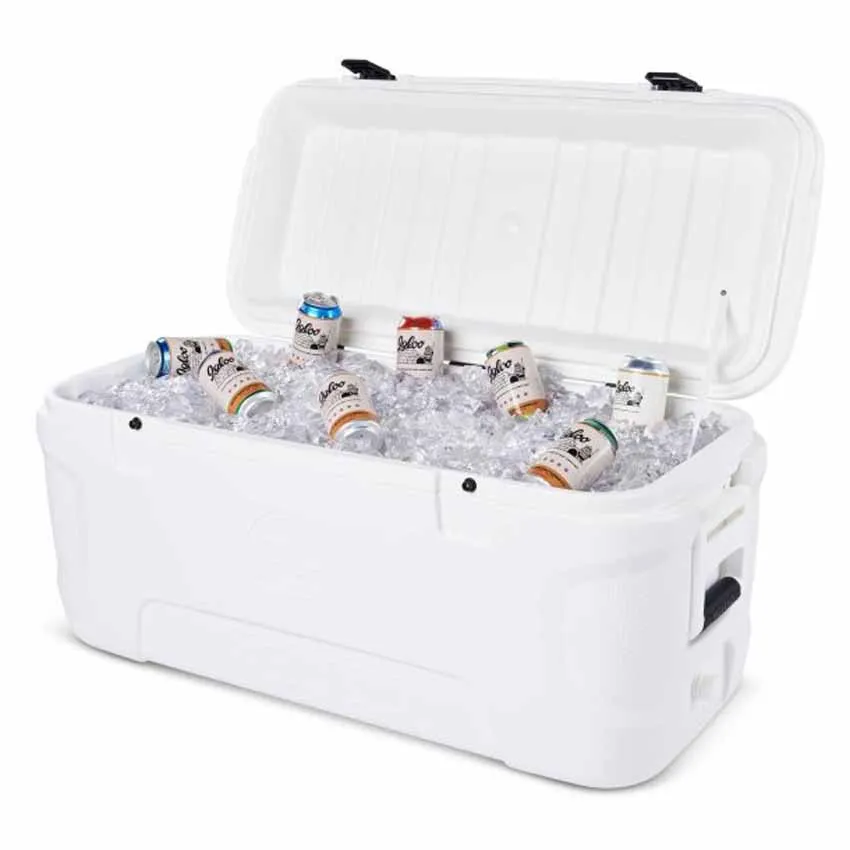 Igloo Coolers Marine Contour 120 113l Styv Bärbar Kylbox, White, 96 x 42 x 47cm