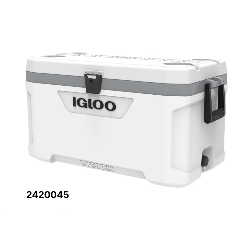 Igloo Coolers Marine Ultra 54 51l Styv Bärbar Kylbox, White, 63.3 x 38.2 x 40.9cm