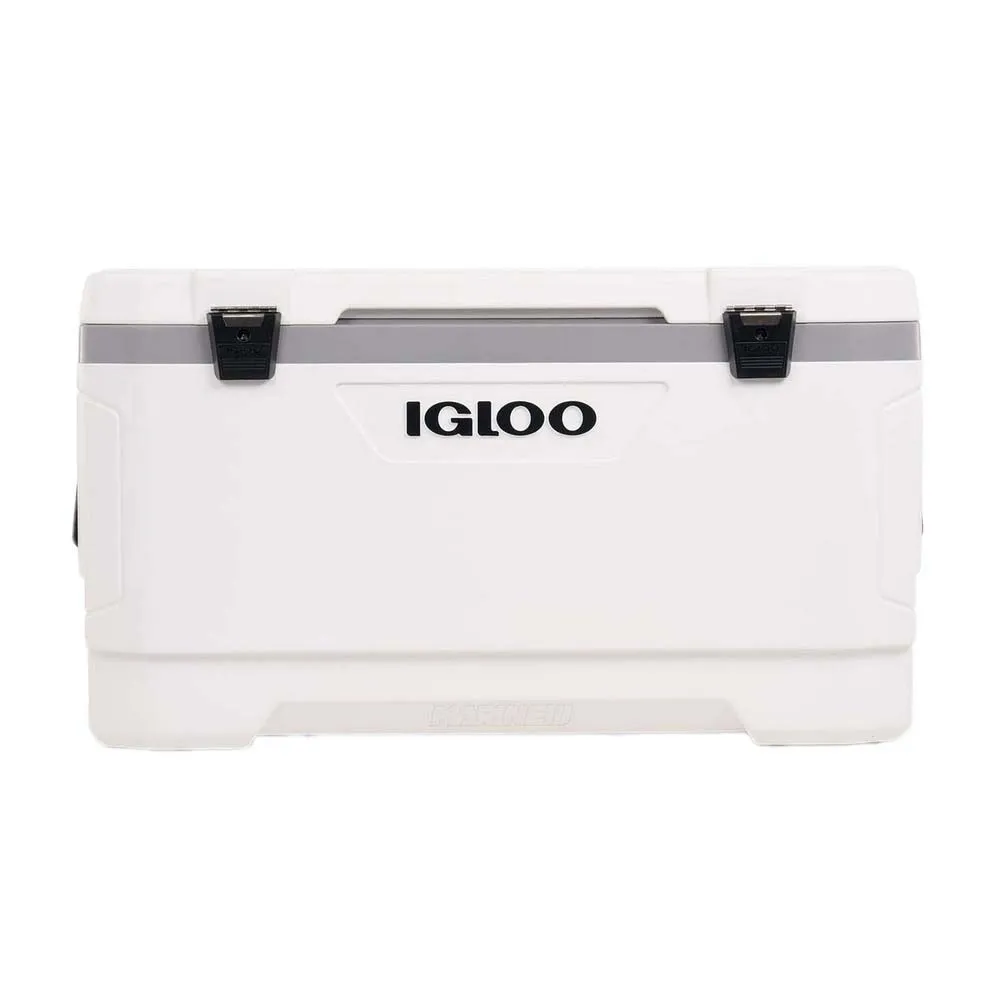 Igloo Coolers Marine Ultra Styv Bärbar Kylbox 94.6l, White / grey, 34 3/8 x 16 29/32 x 18 13/16"