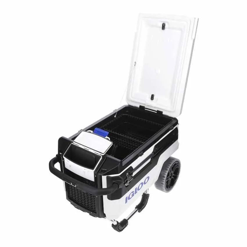 Igloo Coolers Trailmate Marine 70 66l Styv Bärbar Kylbox, White / black, 87.90 x 50 x 60cm