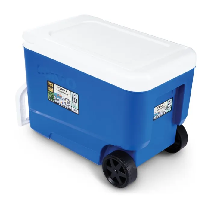 Igloo Coolers Wheelie Cool 38 36l Styv Bärbar Kylbox, Blue, One Size