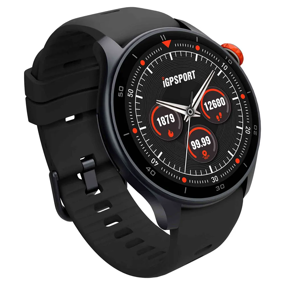 Igpsport Lw10 Smartklocka, Black